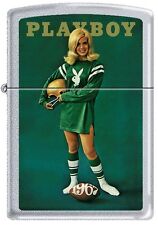Zippo Playboy September 1967 Cover Satin Chrome Windproof Lighter NEW RARE picture
