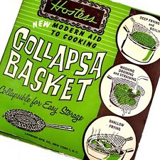 Vintage Langner Hostess Collapsa Basket - Mesh basket cooking frying strainer  picture
