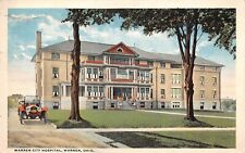 Warren City Hospital Warren Ohio 1918 Postcard 7730 picture
