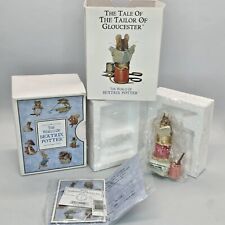 World of Beatrix Potter The Tailor of Gloucester Figurine 199516 Peter Rabbit picture