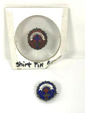 Vintage Little's System Cross & Congregational & United Evangelical Shirt Pins picture