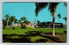 Bradenton FL-Florida, Old Wood Burner Locomotive, c1968 Vintage Postcard picture