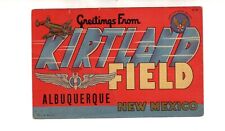 1944 postcard, Kirtland Field, WW II Army Air Corps, Albuquerque New Mexico picture