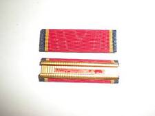 1950'S US NAVY NAVAL RESERVE MEDAL RIBBON -CRIMPED BACK  picture