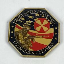 Eighth United States Army Challenge Coin Commanding General Korea Camp Humphreys picture