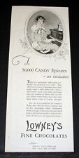 1924 OLD MAGAZINE PRINT AD, LOWNEY'S FINE CHOCOLATES, YOU OWE IT TO YOURSELF picture