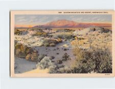 Postcard Shadow Mountain and Desert Arrowhead Trail USA North America picture