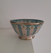 Antique Persian ceramic bowl 19 th century vase  Coupe creuse en céramique picture