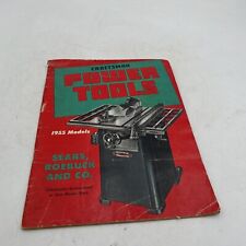 Vintage 1955 Sears Craftsman Power Tools Catalog Original Printing picture