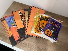 Vintage Halloween 25 Trick or Treat Bags 10 Medium 15 Small Ghost Pumpkin Cat picture