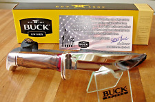 JOE HOUSER CUSTOM BUCK KNIFE 212 RANGER SKINNER MP 420HC BLADE IRONWOOD HANDLE picture