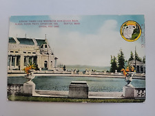 vintage postcard washington state alaska yukon pacific exhibition 1909 lake view picture