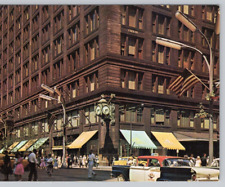 Marshall Field & Company, State Street, Chicago, IL 1960s Vintage Postcard UNP picture