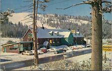 Vintage Postcard Old Famous Soda Springs Lodge Soda Springs California CA A11 picture