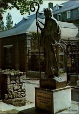 Saint Aldegonde statue ~ Maubeuge Nord France ~ postcard  sku615 picture