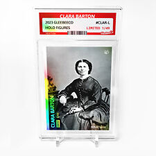 CLARA BARTON Card 2023 GleeBeeCo Holo Figures #CLAR-L Limited to /49 BEAUTIFUL picture