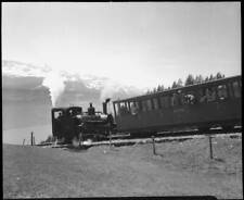 Brienzer Rothornbahn at seasons opening 1955 Switzerland Old Photo picture