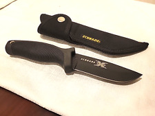 Schrade X-Timer XT2B Drop Point Hunting Knife w/ Sheath 4 1/2