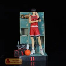 Anime Slam Dunk 11# Kaede Rukawa BIG 13 inch PVC action Figure Statue Toy Gift picture