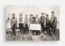 Civil War Reunion Gettysburg Encampment GAR Veterans photo rare RPPC postcard picture