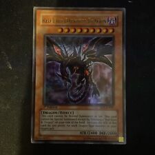 SD1-EN001 1x YUGIOH RED-EYES DARKNESS DRAGON ULTRA RARE 1ST EDITION LP picture