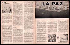 1958 La Paz Mexico Skin Diving Baja California Photos Article 2-Page Print Ad picture