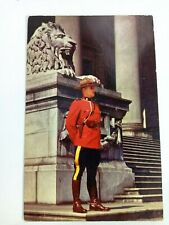 Vintage Postcard The Mountie Royal Canadian Mounted Police Force Canada picture