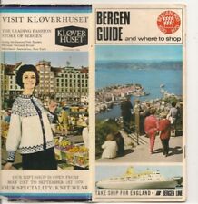 1970 Bergen Guide; Sightseeing, Shopping, Dining, Touring Booklet picture