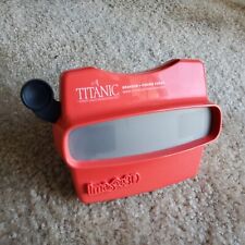 VTG View Master 3D Viewer Red Classic Viewmaster Toy,Titanic Atraction Expo,Rare picture