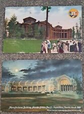  2-1909 Alaska Yukon Pacific Exposition Seattle  postcards Forestry/Manufactures picture