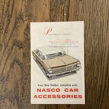 1964 HOLDEN EH SPECIAL NASCO ACCESSORIES DEALER OFFICIAL BROCHURE picture