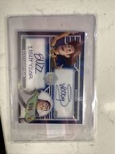 2023 Topps Chrome Disney 100 Woody & Buzz Lightyear Auto /23 SHIPS FROM US picture