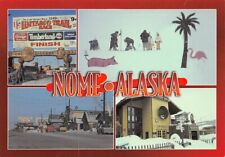 Iditarod Trail Race Nome Alaska Continental Size Postcard 4