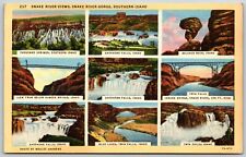 Snake River Views, Snake River Gorge, Idaho - Postcard picture