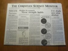 1968 JAN 4 THE CHRISTIAN SCIENCE MONITOR - NIXON STRENGHT BUILDS - NP 4616 picture