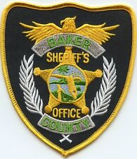 BAKER COUNTY FLORIDA FL SHERIFF POLICE PATCH picture