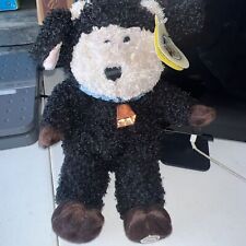 2004 31st Edition Starbucks Coffee Bearista Bear Black Sheep Plush With Bell/Tag picture