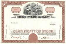 Colorado Interstate Gas Co. - Specimen Stock Certificate - Specimen Stocks & Bon picture