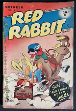 RED RABBIT Comics #17 1950 J. Charles Laue - Estate Sale and Original Owner picture