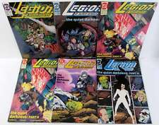 Legion of Super-Heroes Lot of 6 #20,21,22 x2,23,24 DC (1991) 1st Print Comics picture