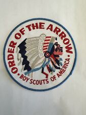 BSA Order Of The Arrow Vintage Jacket Patch 6” picture