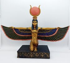 Vtg SUMMIT COLLECTION Ancient Egyptian Goddess Isis Open Wings Figurine  #5381 picture