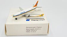HERPA WINGS 1:500 HAPAG-LLOYD BOEING 737-400 BOXED  picture