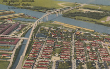 Vintage Postcard The Eugene Jalmadge Bridge Savannah, Georgia picture