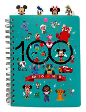 Disney 100 Years Of Wonder Tabbed Journal Notebook Stationery 7in (W) x 9.5in (L picture