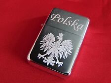 Poland / Polska Eagle Engraved Lighter With Gift Box - FREE ENGRAVING picture
