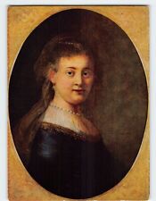 Postcard Saskia By Rembrandt, Rijksmuseum, Amsterdam, Netherlands picture