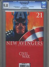 New Avengers #21 CGC 9.8 (2006) Civil War Highest Grade picture