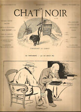 Le Chat Noir 1896, N°86. With full page by Valvérane. picture