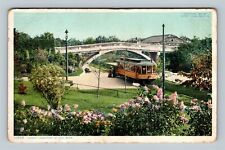 St Paul MN, Viaduct, Como Park Minnesota Vintage Postcard picture